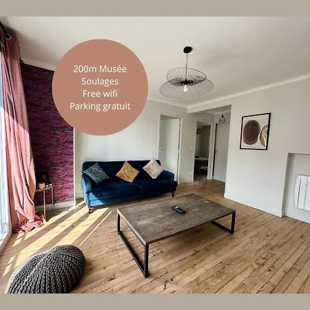 Le 122 - Parking Apartman Rodez Kültér fotó