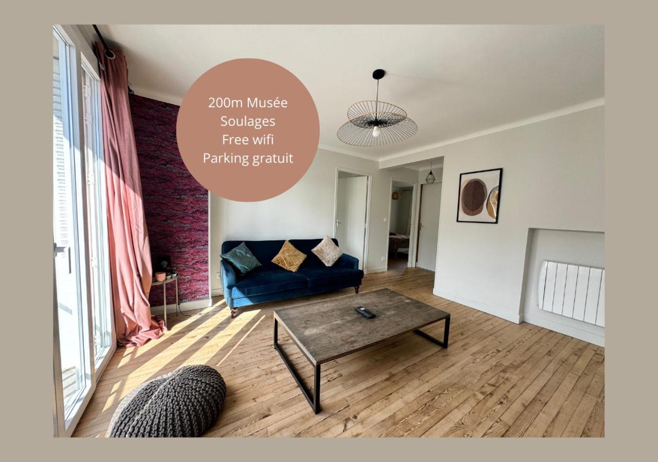 Le 122 - Parking Apartman Rodez Kültér fotó